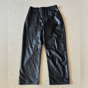 Abercrombie leather pants